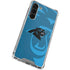 NFL Carolina Panthers Double Vision Galaxy S24 FE Clear Case