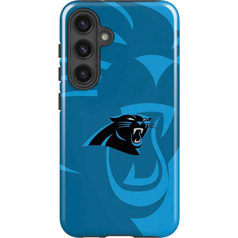 NFL Carolina Panthers Double Vision Galaxy S25 Impact Case