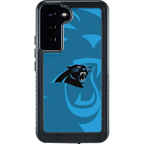 NFL Carolina Panthers Double Vision Galaxy S24 Plus Waterproof Case