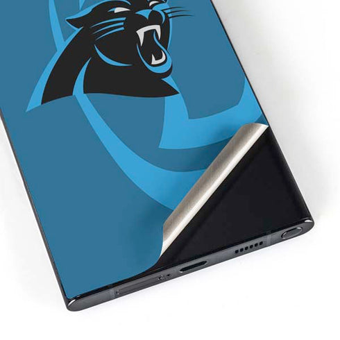 NFL Carolina Panthers Double Vision Galaxy S24 Ultra Skin