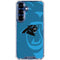 NFL Carolina Panthers Double Vision Galaxy S25 Clear Case