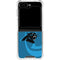 NFL Carolina Panthers Double Vision Galaxy Z Flip6 Clear Case