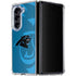 NFL Carolina Panthers Double Vision Galaxy Z Fold5 5G Clear Case