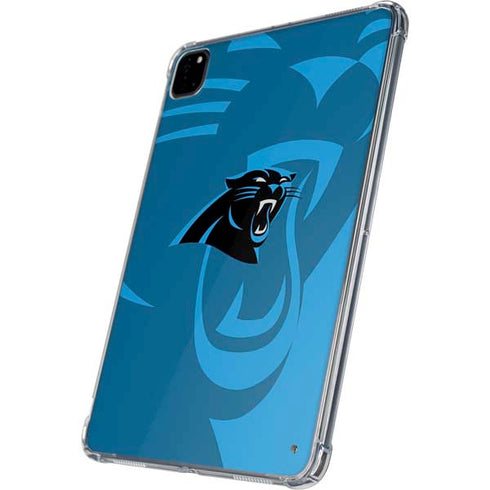 NFL Carolina Panthers Double Vision iPad Pro 11in (2024) Clear Case