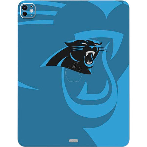 NFL Carolina Panthers Double Vision iPad Pro 13in M4 (2024) Skin