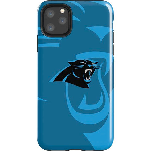 NFL Carolina Panthers Double Vision iPhone Cases