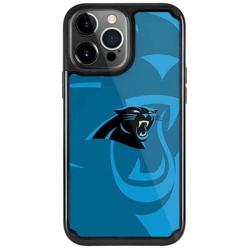 NFL Carolina Panthers Double Vision iPhone Cases