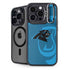 NFL Carolina Panthers Double Vision iPhone 15 Pro Kickstand Case