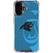 NFL Carolina Panthers Double Vision iPhone 16 Clear Case