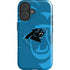 NFL Carolina Panthers Double Vision iPhone 16 Magsafe Impact Case