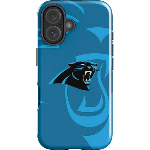 NFL Carolina Panthers Double Vision iPhone 16 Plus Impact Case