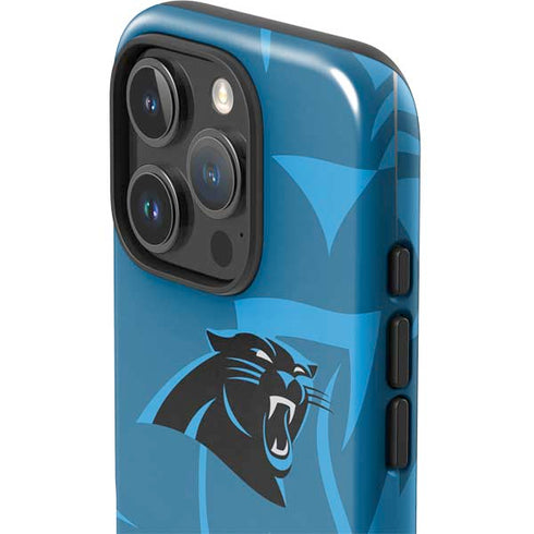 NFL Carolina Panthers Double Vision iPhone 16 Pro Impact Case