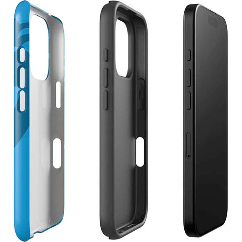 NFL Carolina Panthers Double Vision iPhone 16 Pro Impact Case