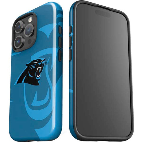 NFL Carolina Panthers Double Vision iPhone 16 Pro Impact Case