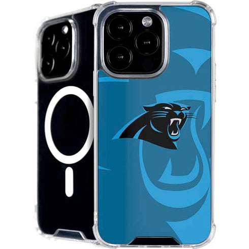 NFL Carolina Panthers Double Vision iPhone 16 Pro MagSafe Case
