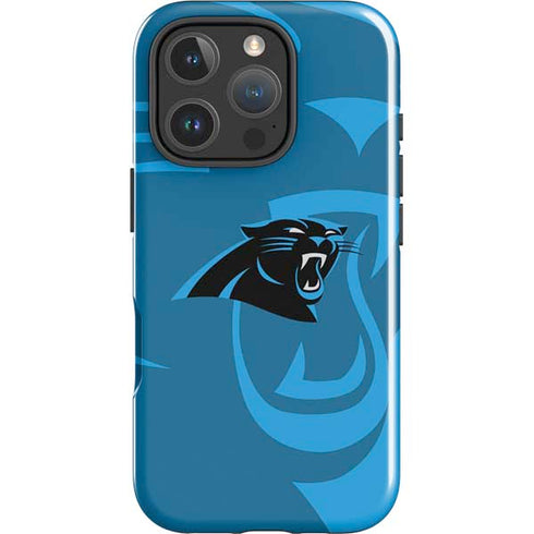 NFL Carolina Panthers Double Vision iPhone 16 Pro Max Impact Case