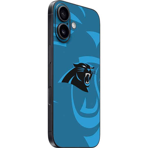 NFL Carolina Panthers Double Vision iPhone 16 Skin
