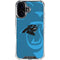 NFL Carolina Panthers Double Vision iPhone 17 Clear Case