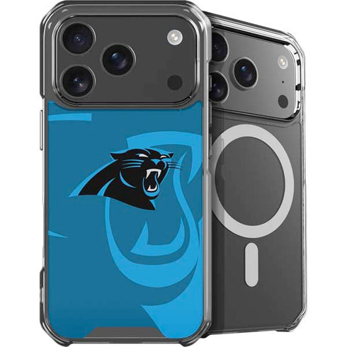NFL Carolina Panthers Double Vision iPhone 18 Pro MagSafe Case