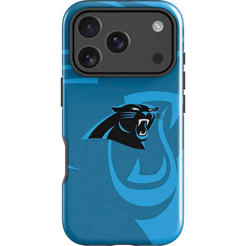 NFL Carolina Panthers Double Vision iPhone 18 Pro Max Impact Case