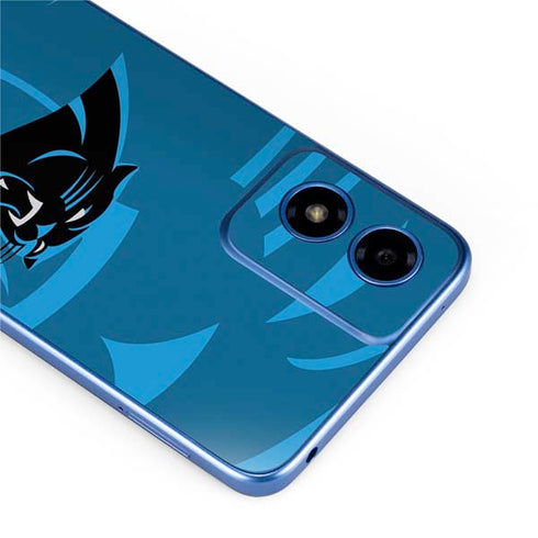NFL Carolina Panthers Double Vision Moto G Play 4G (2024) Skin