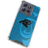 NFL Carolina Panthers Double Vision Moto G Play 5G (2025) Clear Case