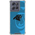 NFL Carolina Panthers Double Vision Moto G Power 5G (2025) Clear Case