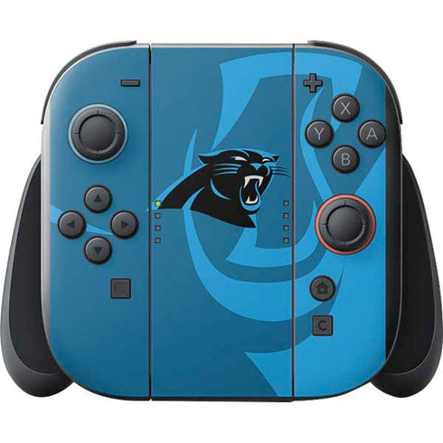 NFL Carolina Panthers Double Vision Nintendo Switch 2 (2025) with Joy-Con Skin