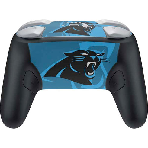 NFL Carolina Panthers Double Vision Nintendo Switch 2 (2025) Pro Controller Skin