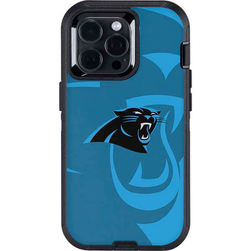 NFL Carolina Panthers Double Vision Otterbox Defender iPhone Skin