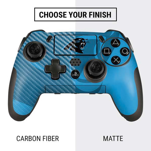 NFL Carolina Panthers Double Vision PlayStation Scuf Vantage 2 Controller Skin