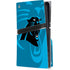 NFL Carolina Panthers Double Vision PS5 Pro Disk Console Skin