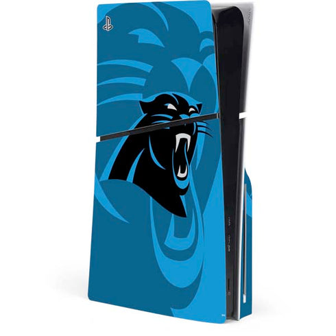 NFL Carolina Panthers Double Vision PlayStation PS5 Skins