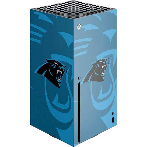 NFL Carolina Panthers Double Vision Xbox Series X Skins