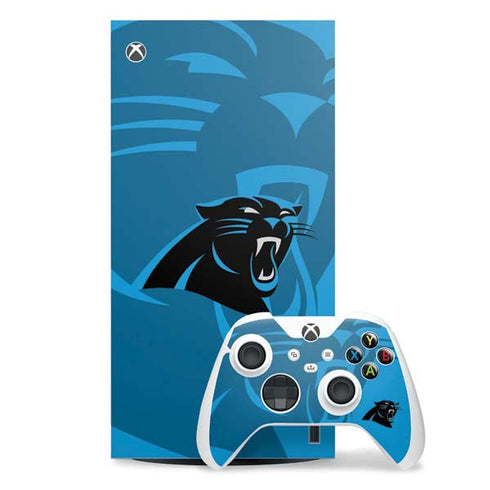 NFL Carolina Panthers Double Vision Xbox Series X Skins