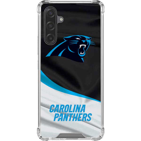 NFL Carolina Panthers Galaxy A17 Clear Case