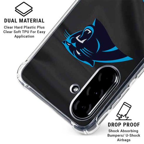 NFL Carolina Panthers Galaxy A36 5G Clear Case