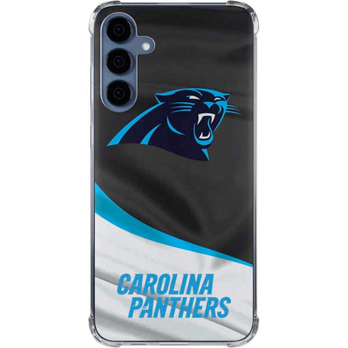 NFL Carolina Panthers Galaxy A55 5G Clear Case