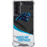 NFL Carolina Panthers Galaxy S22 Clear Case