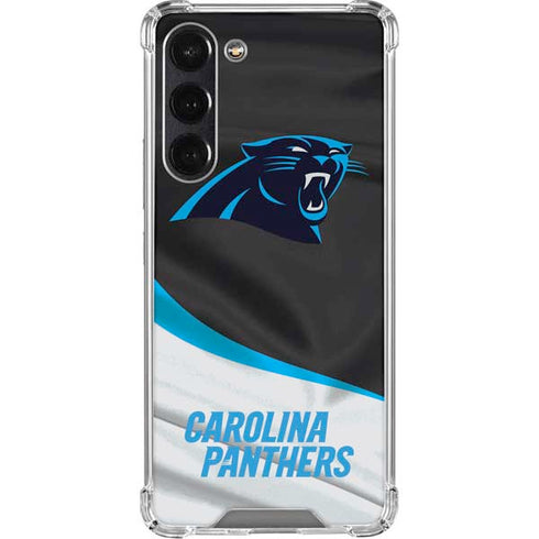 NFL Carolina Panthers Galaxy S24 FE Clear Case