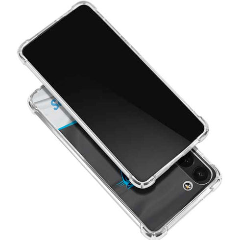 NFL Carolina Panthers Galaxy S24 FE Clear Case