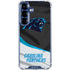 NFL Carolina Panthers Galaxy S25 FE Clear Case