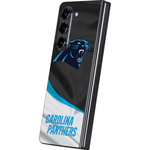 NFL Carolina Panthers Galaxy Z Fold5 5G Skin