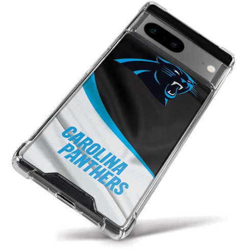 NFL Carolina Panthers Google Pixel 8a Clear Case