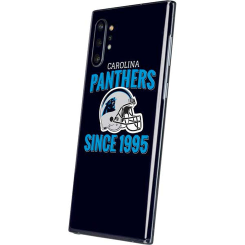 NFL Carolina Panthers Helmet Galaxy Note 10 Plus Skin
