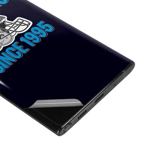 NFL Carolina Panthers Helmet Galaxy Note 10 Plus Skin