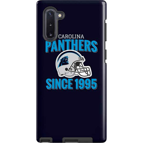 NFL Carolina Panthers Helmet Galaxy Cases