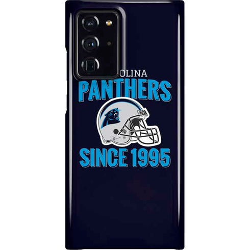 NFL Carolina Panthers Helmet Galaxy Cases