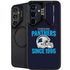 NFL Carolina Panthers Helmet Galaxy S24 FE Kickstand Case
