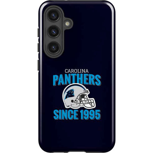NFL Carolina Panthers Helmet Galaxy S25 Impact Case